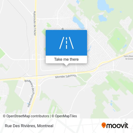 Rue Des Rivières map