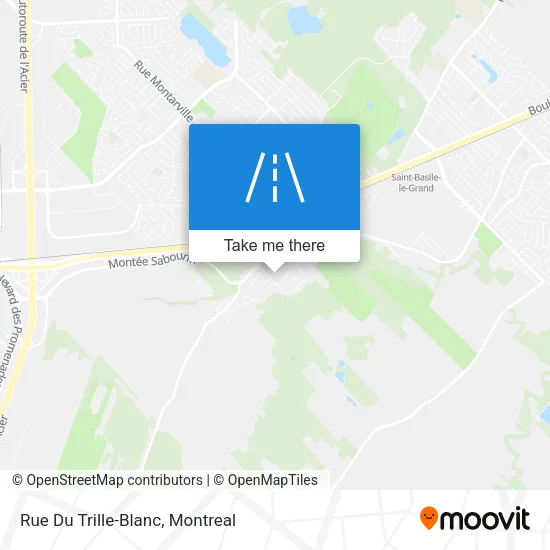 Rue Du Trille-Blanc map
