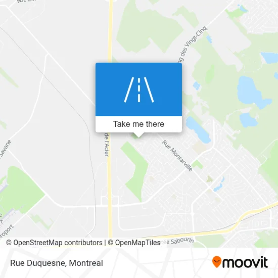 Rue Duquesne map