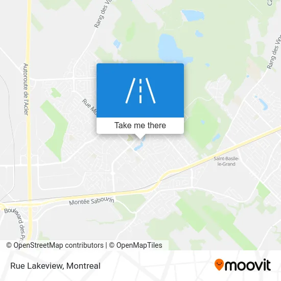 Rue Lakeview map