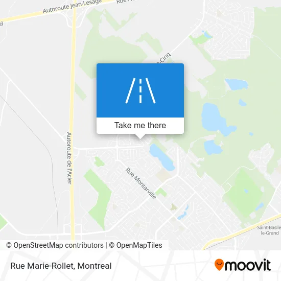 Rue Marie-Rollet map