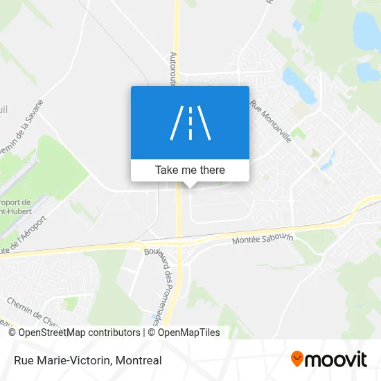 Rue Marie-Victorin map
