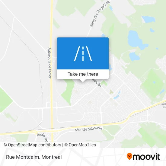 Rue Montcalm map