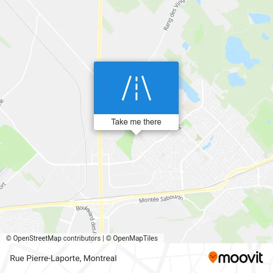 Rue Pierre-Laporte map
