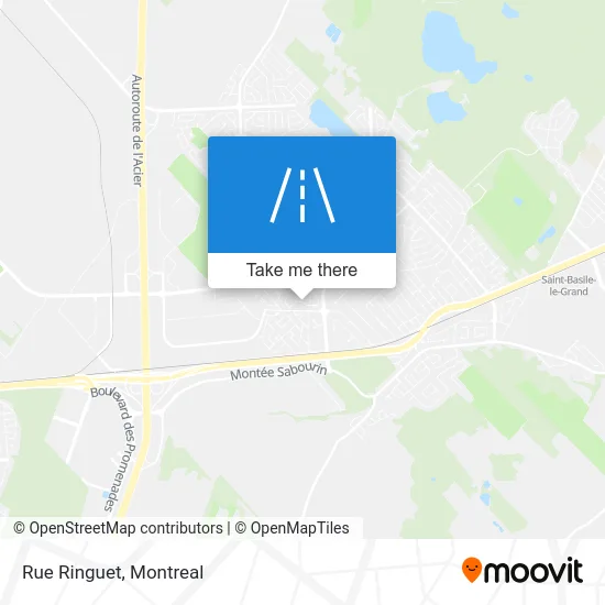 Rue Ringuet map
