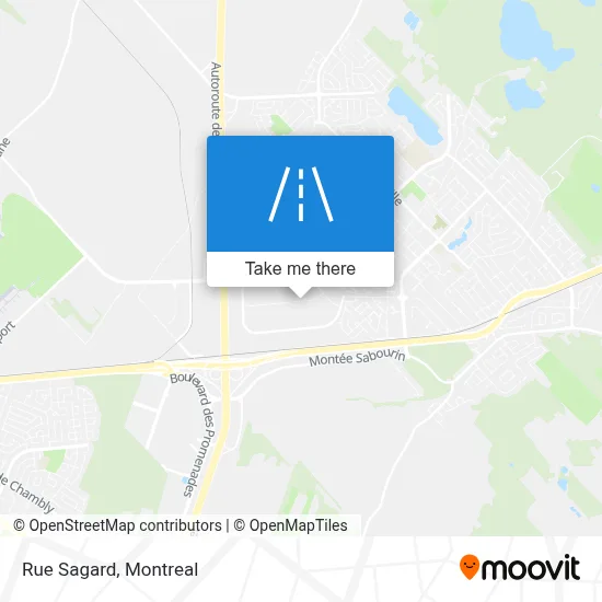 Rue Sagard map