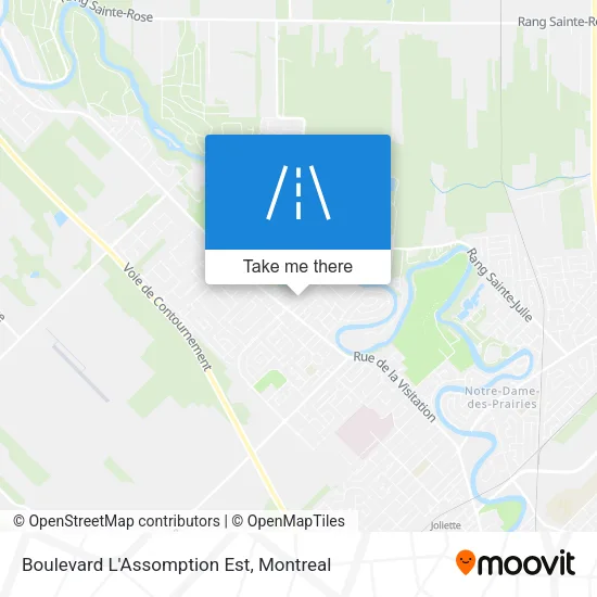 Boulevard L'Assomption Est map