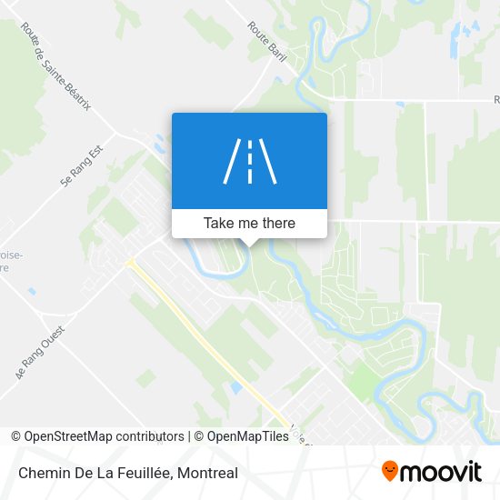 Chemin De La Feuillée map