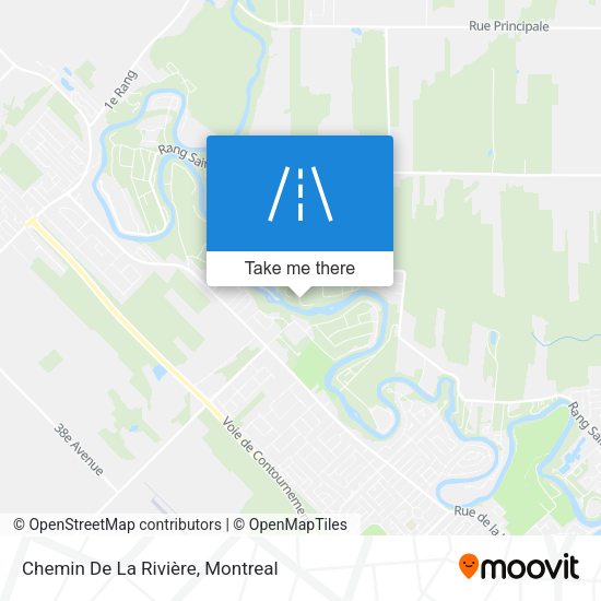Chemin De La Rivière map