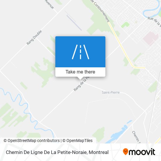 Chemin De Ligne De La Petite-Noraie map