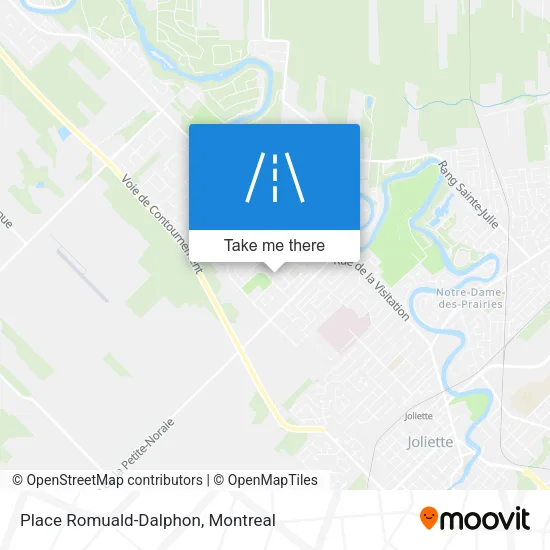 Place Romuald-Dalphon map