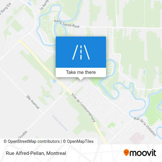 Rue Alfred-Pellan map