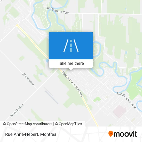 Rue Anne-Hébert map