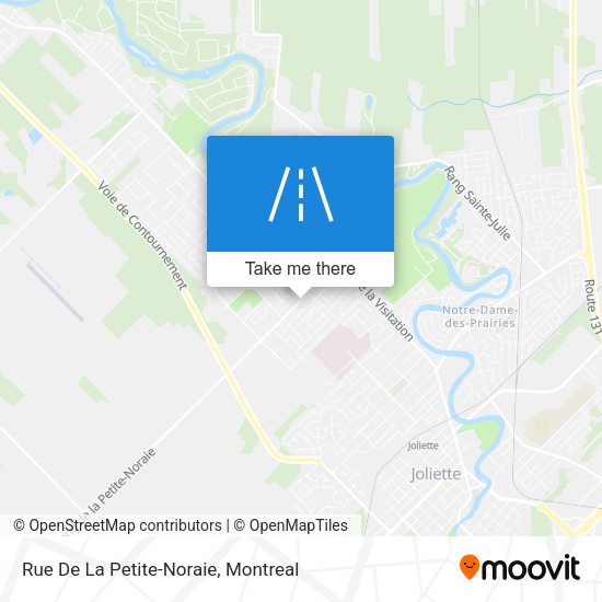 Rue De La Petite-Noraie map