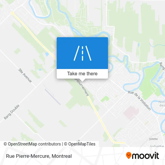 Rue Pierre-Mercure map