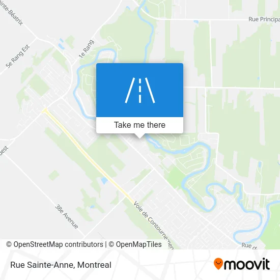 Rue Sainte-Anne map