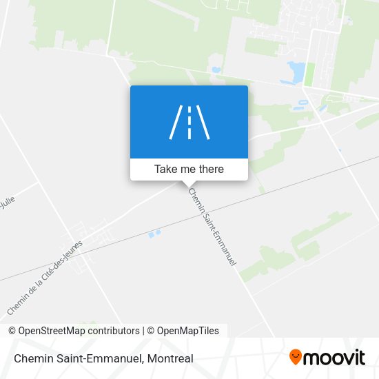 Chemin Saint-Emmanuel map