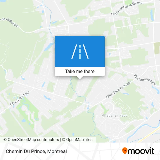 Chemin Du Prince map