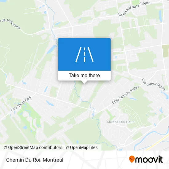 Chemin Du Roi map