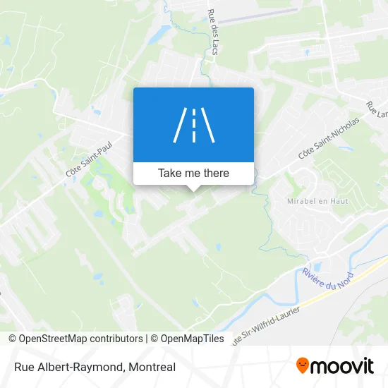 Rue Albert-Raymond map