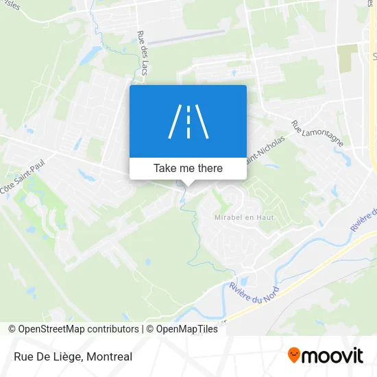 Rue De Liège map