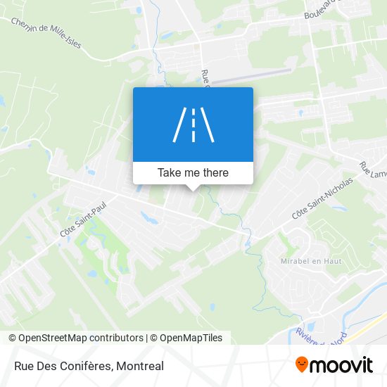 Rue Des Conifères map
