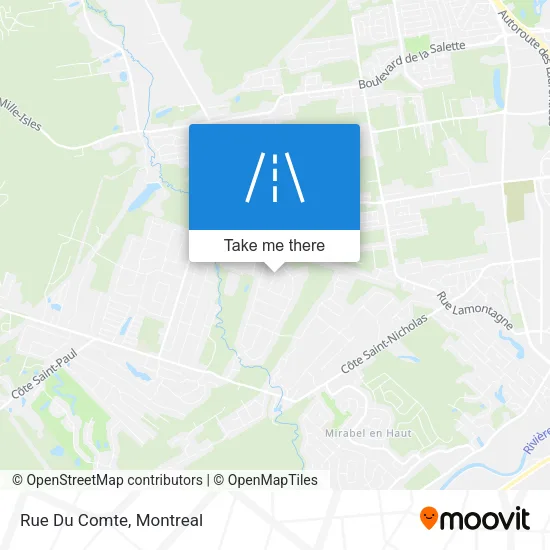Rue Du Comte map