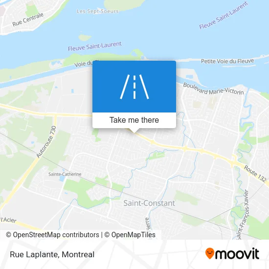Rue Laplante map