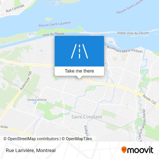 Rue Larivière map