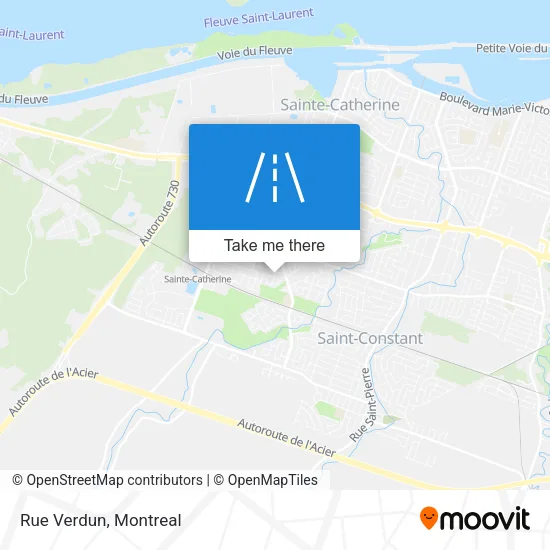 Rue Verdun map