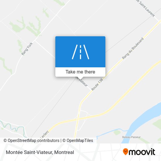 Montée Saint-Viateur map