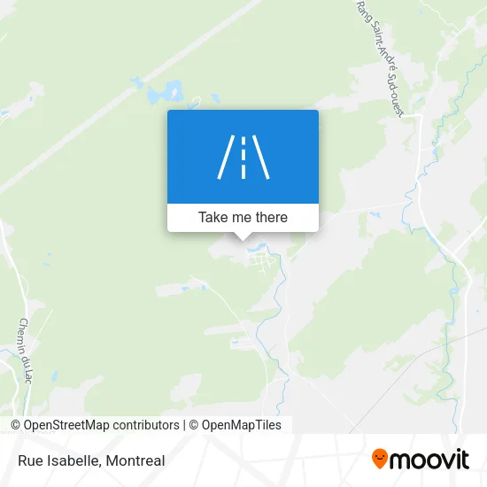 Rue Isabelle map