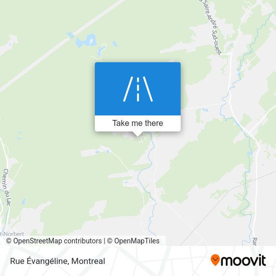 Rue Évangéline map