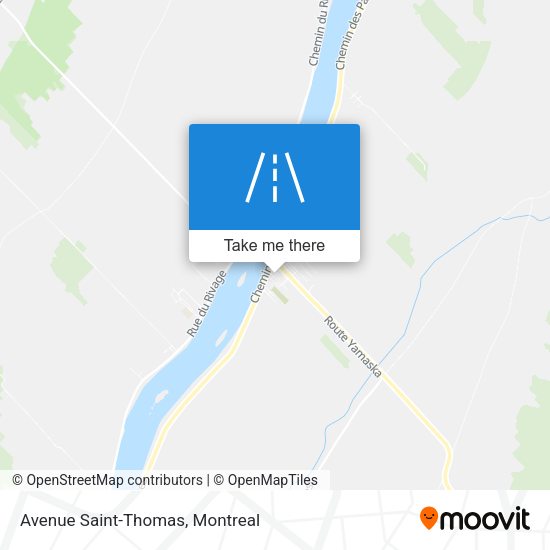 Avenue Saint-Thomas map