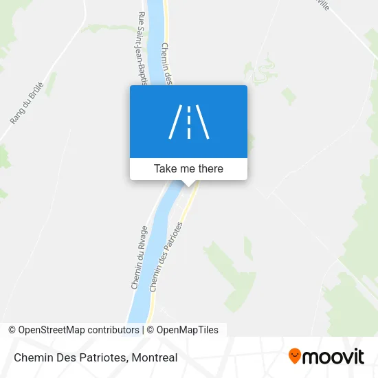 Chemin Des Patriotes map