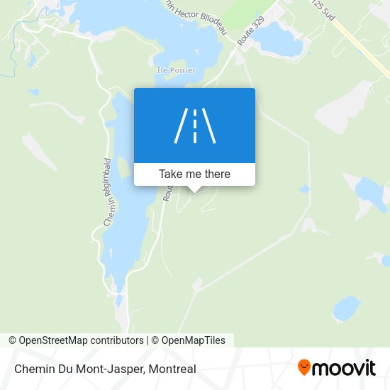 Chemin Du Mont-Jasper map