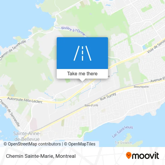 Chemin Sainte-Marie map