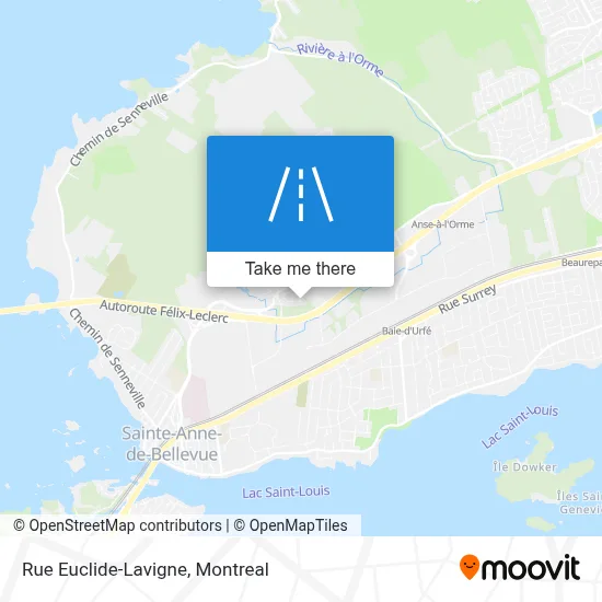 Rue Euclide-Lavigne map