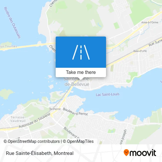 Rue Sainte-Élisabeth map