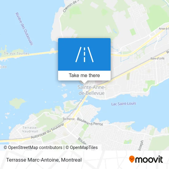 Terrasse Marc-Antoine map