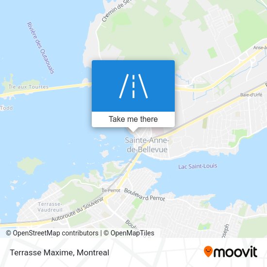 Terrasse Maxime map