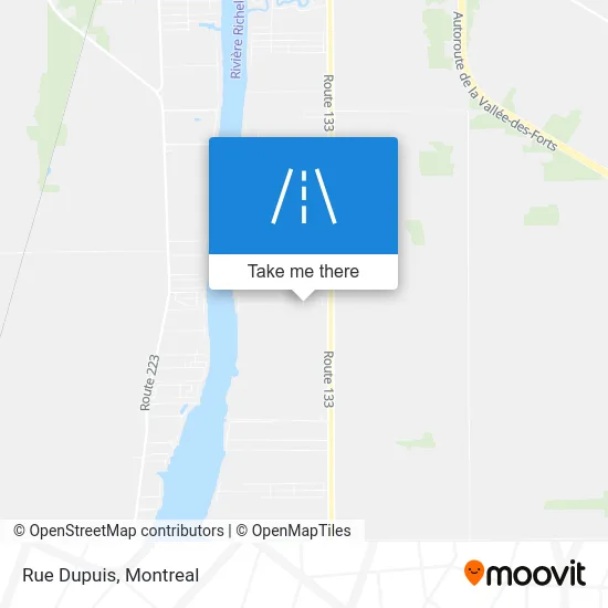 Rue Dupuis map