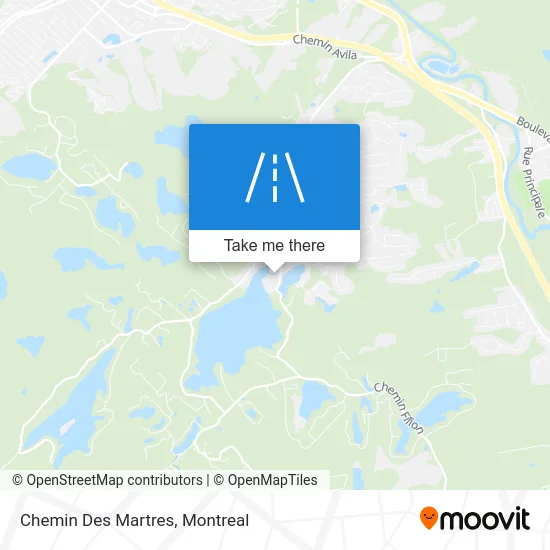 Chemin Des Martres map