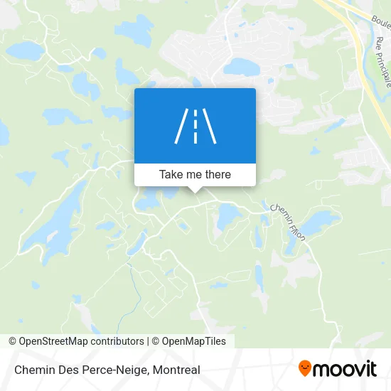 Chemin Des Perce-Neige map