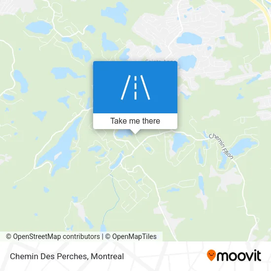 Chemin Des Perches map