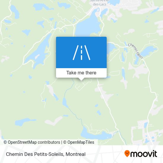 Chemin Des Petits-Soleils map