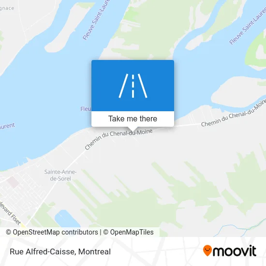 Rue Alfred-Caisse map