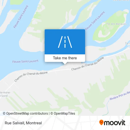 Rue Salvail map