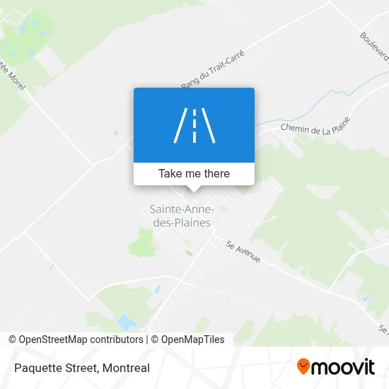 Rue Paquette map