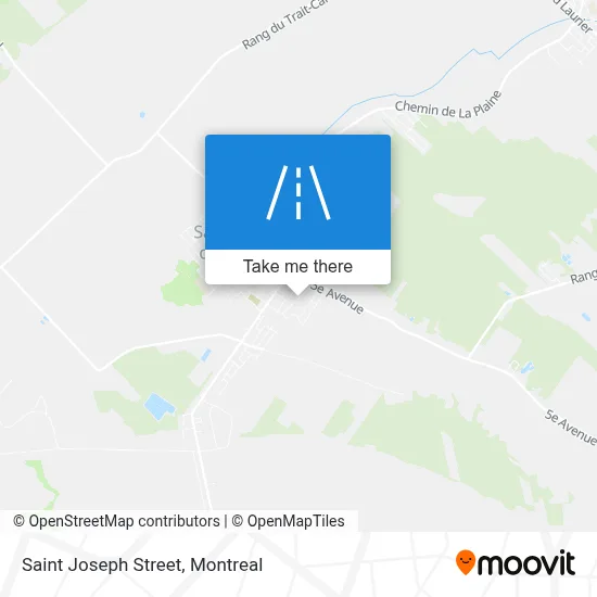 Rue Saint-Joseph map